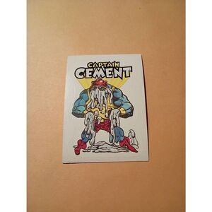 1983 General Mills Zero Heroes Trading Card Sticker Card Vintage #23